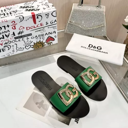 Cheap Dolce &amp; Gabbana D&amp;G Slippers For Women #1285858, $$68.00 USD On Dolce &amp; Gabbana D&amp;G Slippers