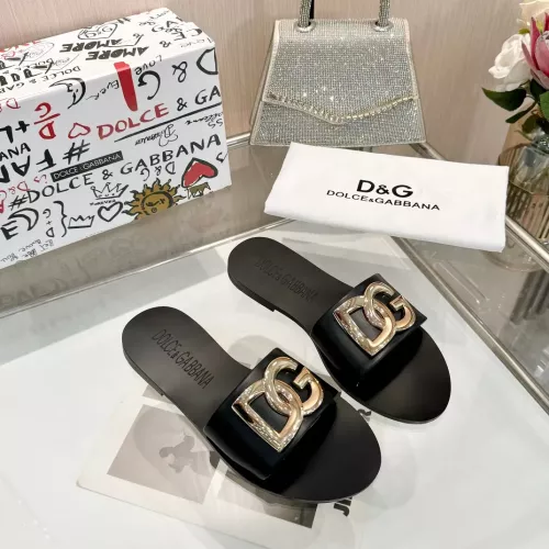 Cheap Dolce &amp; Gabbana D&amp;G Slippers For Women #1285859, $$68.00 USD On Dolce &amp; Gabbana D&amp;G Slippers