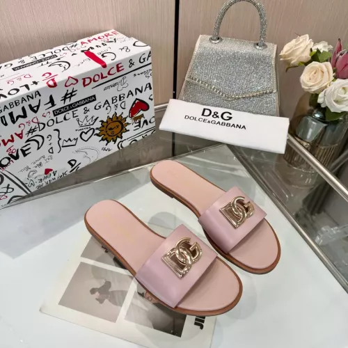 Cheap Dolce &amp; Gabbana D&amp;G Slippers For Women #1285863, $$72.00 USD On Dolce &amp; Gabbana D&amp;G Slippers