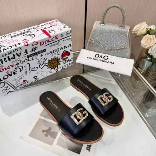 Cheap Dolce &amp; Gabbana D&amp;G Slippers For Women #1285870, $$72.00 USD On Dolce &amp; Gabbana D&amp;G Slippers