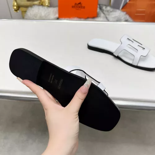 Replica Hermes Slippers For Women #1285884 $85.00 USD for Wholesale