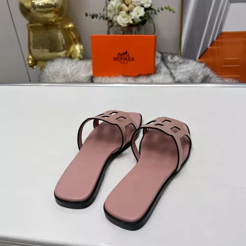 Replica Hermes Slippers For Women #1285887 $85.00 USD for Wholesale