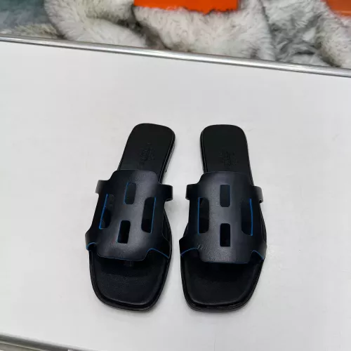 Replica Hermes Slippers For Women #1285890 $85.00 USD for Wholesale