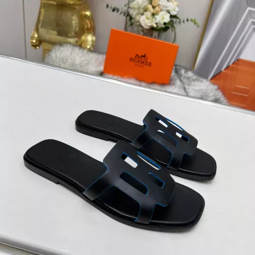 Replica Hermes Slippers For Women #1285890 $85.00 USD for Wholesale