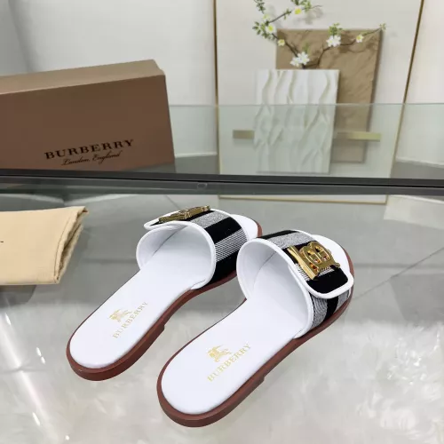 Replica Burberry Slippers For Women #1285891 $85.00 USD for Wholesale