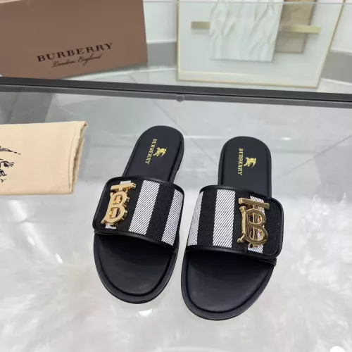 Replica Burberry Slippers For Women #1285898 $85.00 USD for Wholesale