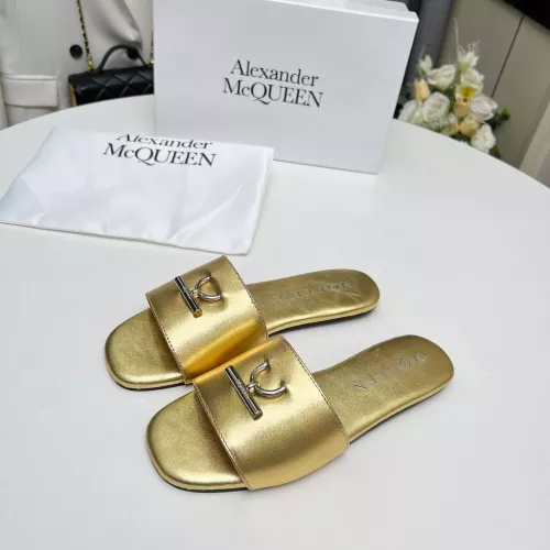 Cheap Alexander McQueen Slippers For Women #1285905, $$72.00 USD On Alexander McQueen Slippers