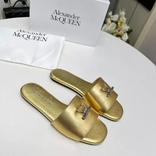 Replica Alexander McQueen Slippers For Women #1285905 $72.00 USD for Wholesale