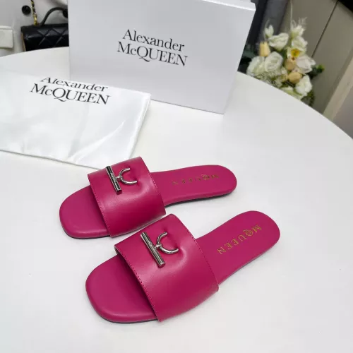 Cheap Alexander McQueen Slippers For Women #1285910, $$72.00 USD On Alexander McQueen Slippers