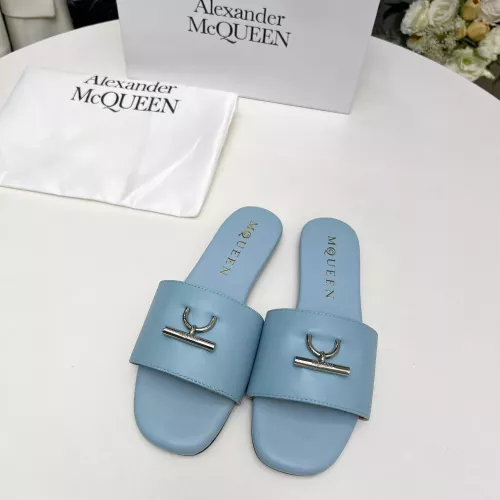 Cheap Alexander McQueen Slippers For Women #1285914, $$72.00 USD On Alexander McQueen Slippers