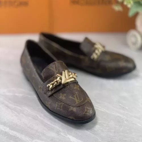 Replica Louis Vuitton LV Oxfords Shoes For Women #1285944 $82.00 USD for Wholesale