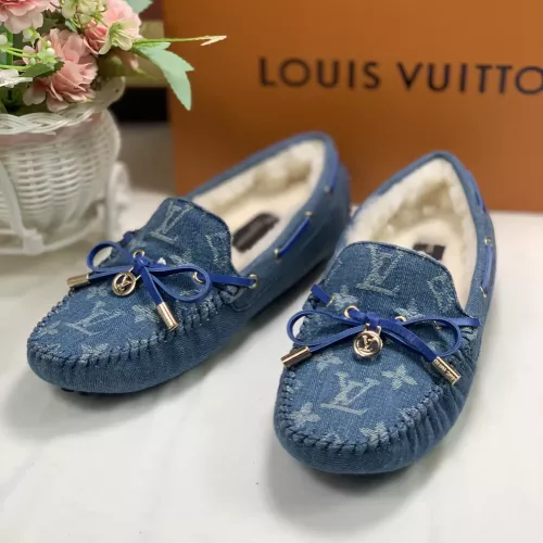 Cheap Louis Vuitton LV Oxfords Shoes For Women #1285968, $$85.00 USD On Louis Vuitton LV Oxfords Shoes