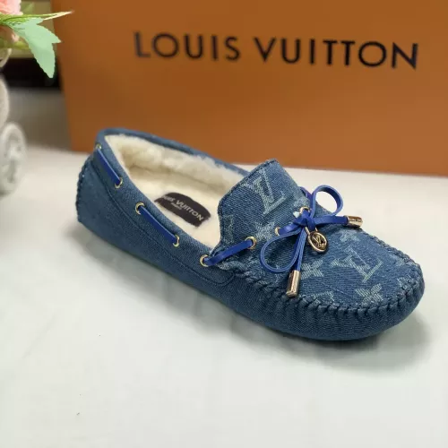 Replica Louis Vuitton LV Oxfords Shoes For Women #1285968 $85.00 USD for Wholesale