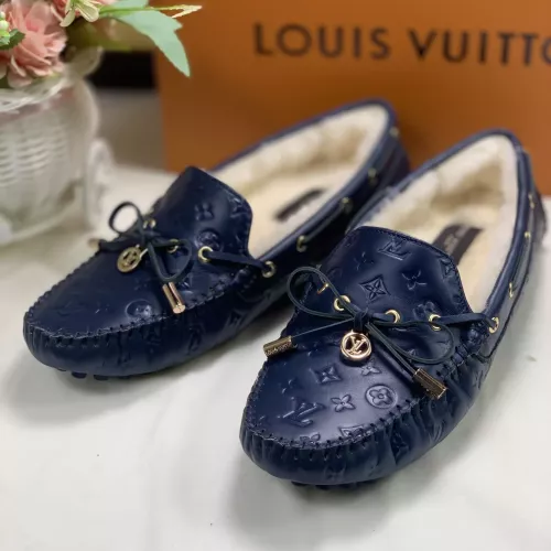 Cheap Louis Vuitton LV Oxfords Shoes For Women #1285970, $$85.00 USD On Louis Vuitton LV Oxfords Shoes