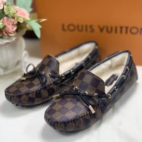 Cheap Louis Vuitton LV Oxfords Shoes For Women #1285981, $$85.00 USD On Louis Vuitton LV Oxfords Shoes