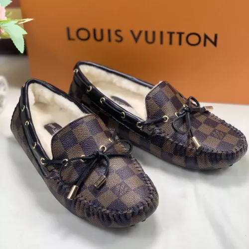 Replica Louis Vuitton LV Oxfords Shoes For Women #1285981 $85.00 USD for Wholesale