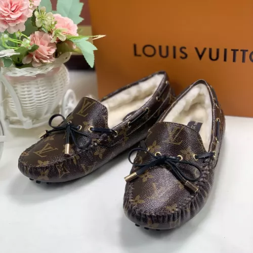 Cheap Louis Vuitton LV Oxfords Shoes For Women #1285982, $$85.00 USD On Louis Vuitton LV Oxfords Shoes