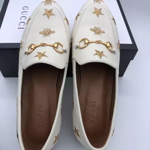 Replica Gucci Oxfords Shoes For Women #1285989 $88.00 USD for Wholesale