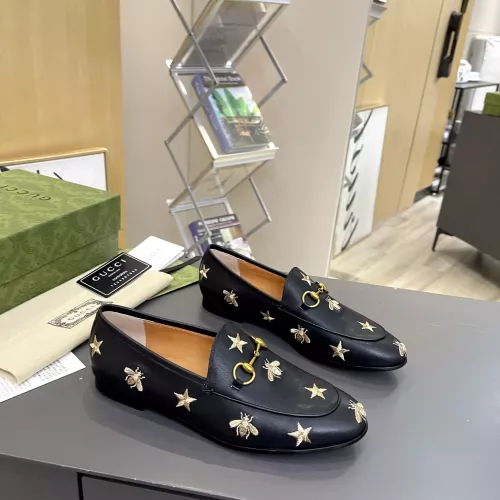 Replica Gucci Oxfords Shoes For Women #1285990 $88.00 USD for Wholesale