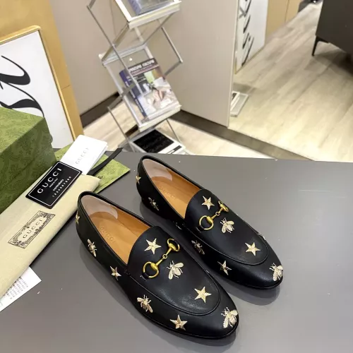 Replica Gucci Oxfords Shoes For Women #1285990 $88.00 USD for Wholesale