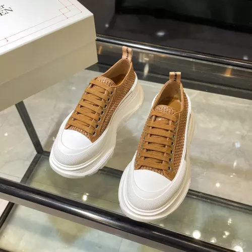 Replica Alexander McQueen Casual Shoes For Women #1286018 $105.00 USD for Wholesale