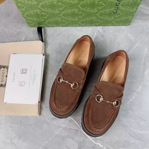 Replica Gucci Oxfords Shoes For Men #1286167 $102.00 USD for Wholesale