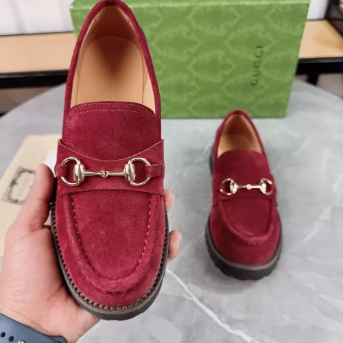 Replica Gucci Oxfords Shoes For Men #1286169 $102.00 USD for Wholesale