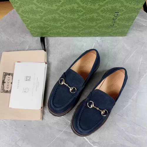 Replica Gucci Oxfords Shoes For Women #1286170 $102.00 USD for Wholesale