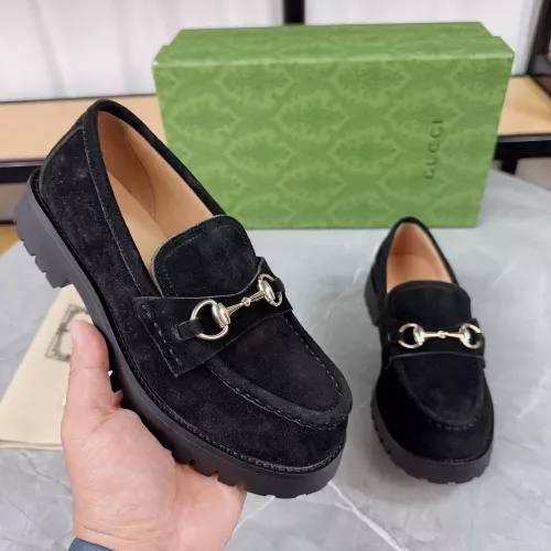 Replica Gucci Oxfords Shoes For Women #1286172 $102.00 USD for Wholesale