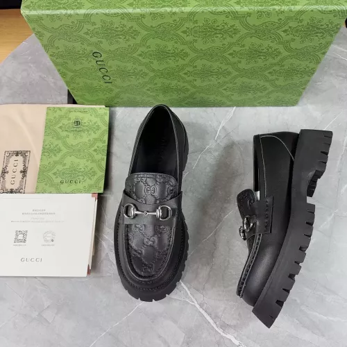 Replica Gucci Oxfords Shoes For Women #1286174 $102.00 USD for Wholesale