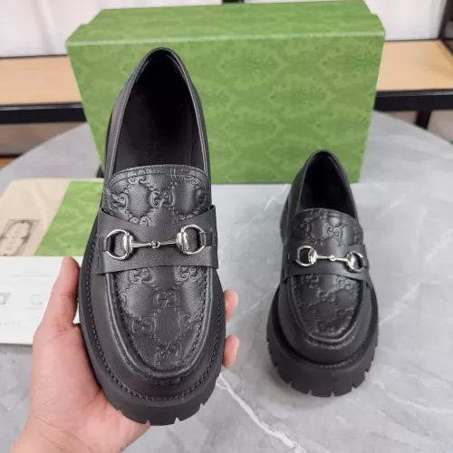 Replica Gucci Oxfords Shoes For Women #1286174 $102.00 USD for Wholesale