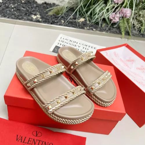 Replica Valentino Slippers For Women #1286200 $82.00 USD for Wholesale