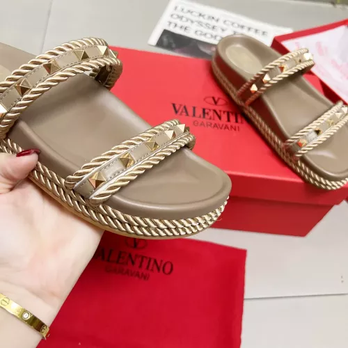 Replica Valentino Slippers For Women #1286200 $82.00 USD for Wholesale