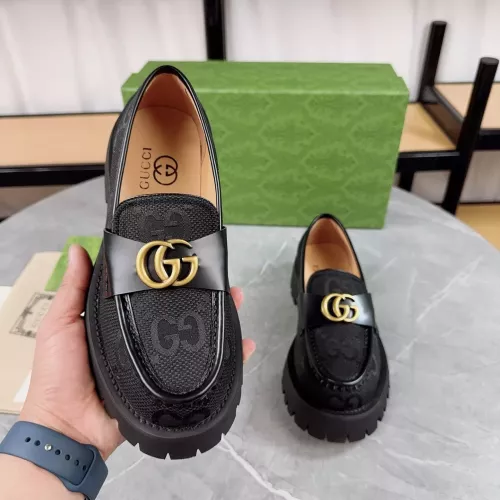 Replica Gucci Oxfords Shoes For Women #1286238 $100.00 USD for Wholesale