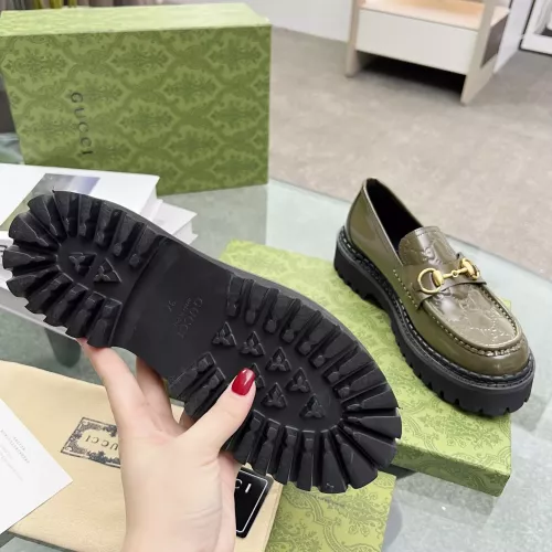 Replica Gucci Oxfords Shoes For Women #1286242 $98.00 USD for Wholesale