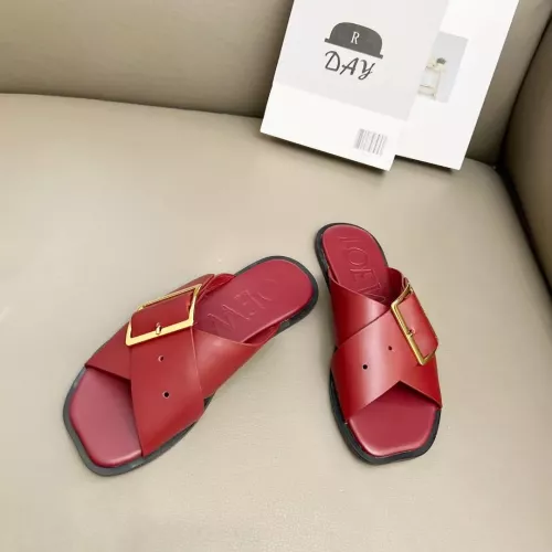 Replica LOEWE Slippers For Women #1286248 $76.00 USD for Wholesale