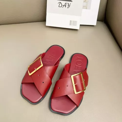 Replica LOEWE Slippers For Women #1286248 $76.00 USD for Wholesale