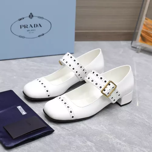 Cheap Prada High-heeled Shoes For Women #1286254, $$115.00 USD On Prada High-heeled Shoes