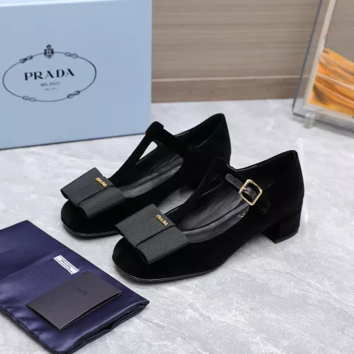 Cheap Prada High-heeled Shoes For Women #1286256, $$115.00 USD On Prada High-heeled Shoes