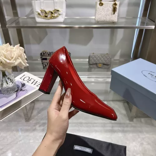 Replica Prada High-heeled Shoes For Women #1286259 $100.00 USD for Wholesale