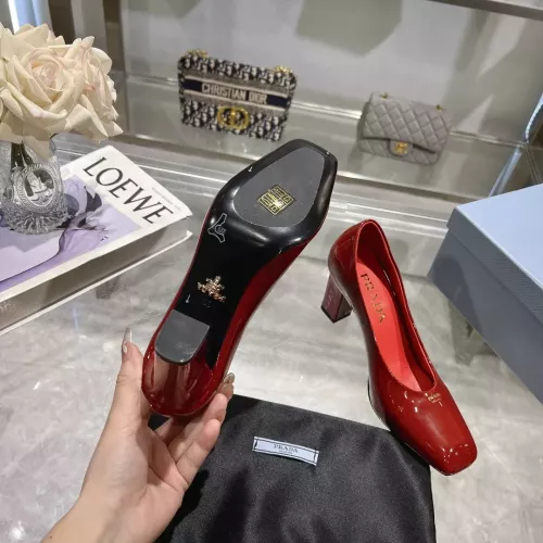 Replica Prada High-heeled Shoes For Women #1286259 $100.00 USD for Wholesale