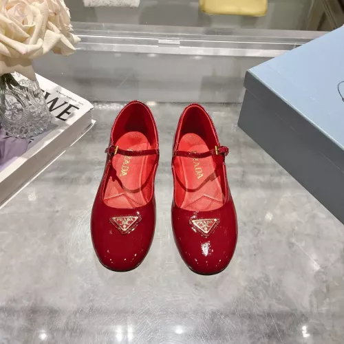 Replica Prada Flat Shoes For Women #1286267 $88.00 USD for Wholesale