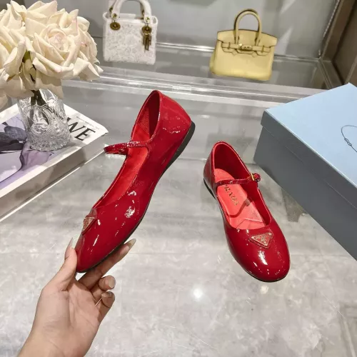 Replica Prada Flat Shoes For Women #1286267 $88.00 USD for Wholesale