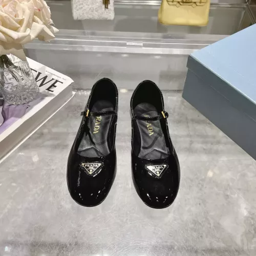 Replica Prada Flat Shoes For Women #1286268 $88.00 USD for Wholesale