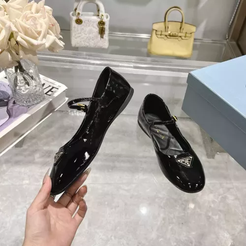 Replica Prada Flat Shoes For Women #1286268 $88.00 USD for Wholesale