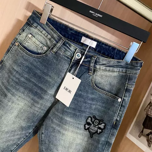 Replica Christian Dior Jeans For Men #1286305 $48.00 USD for Wholesale