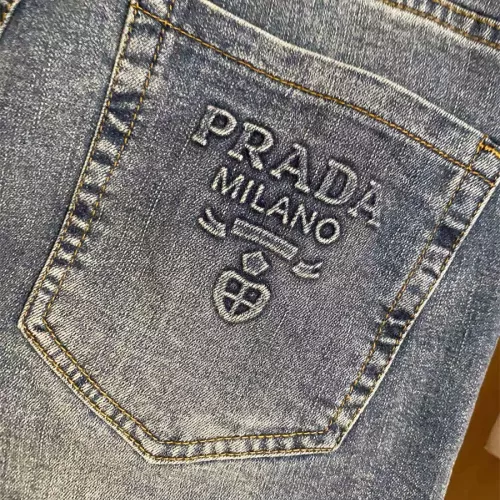 Replica Prada Jeans For Men #1286307 $48.00 USD for Wholesale