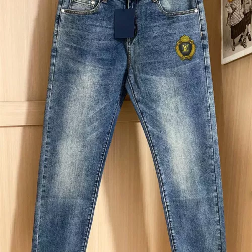 Replica Louis Vuitton LV Jeans For Men #1286310 $48.00 USD for Wholesale