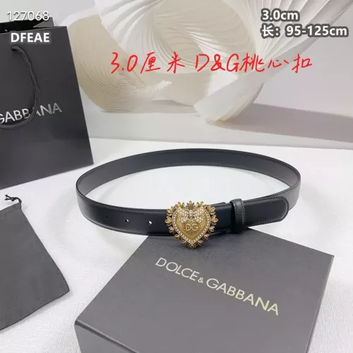 Cheap Dolce &amp; Gabbana D&amp;G AAA Quality Belts For Unisex #1286364, $$60.00 USD On Dolce &amp; Gabbana D&amp;G AAA Quality Belts