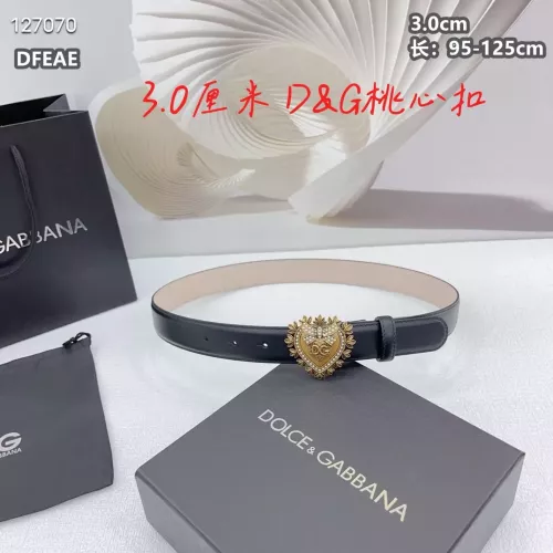 Cheap Dolce &amp; Gabbana D&amp;G AAA Quality Belts For Unisex #1286366, $$60.00 USD On Dolce &amp; Gabbana D&amp;G AAA Quality Belts